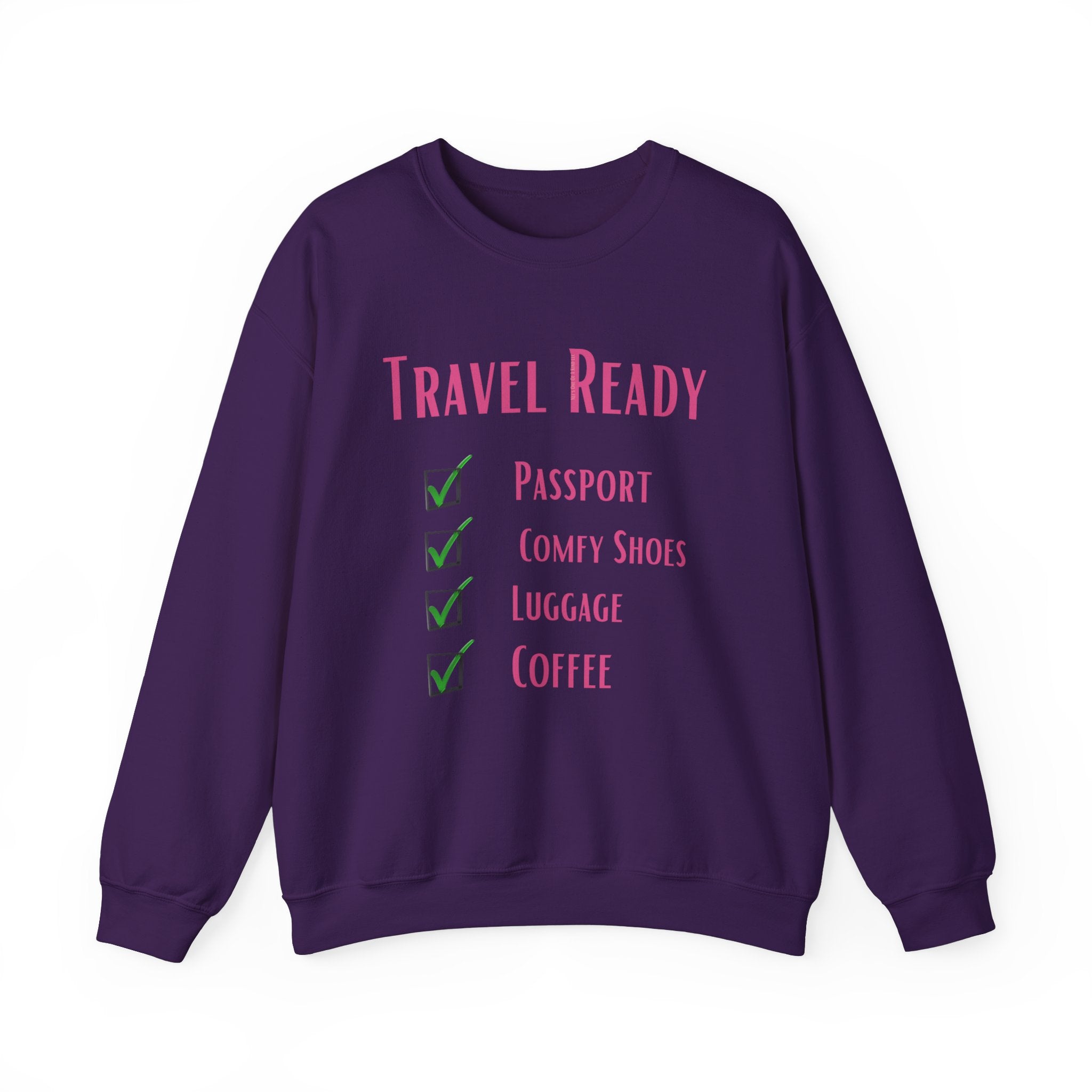 Travel Ready Unisex Heavy Blend™ Crewneck Sweatshirt